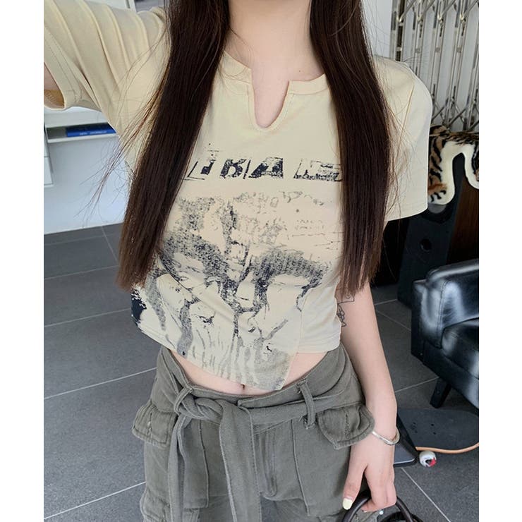 冬新作 スリットネック ショート丈 | ShopNikoNiko | 詳細画像12 