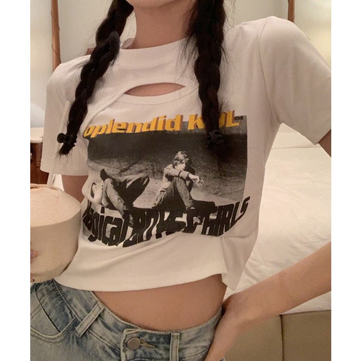 ホワイト | 冬新作 フォトプリント カットアウト | ShopNikoNiko