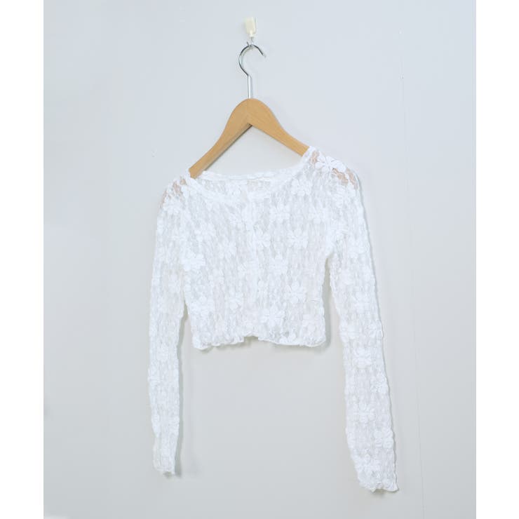 冬新作 フラワーレース ショート丈 | ShopNikoNiko | 詳細画像14 