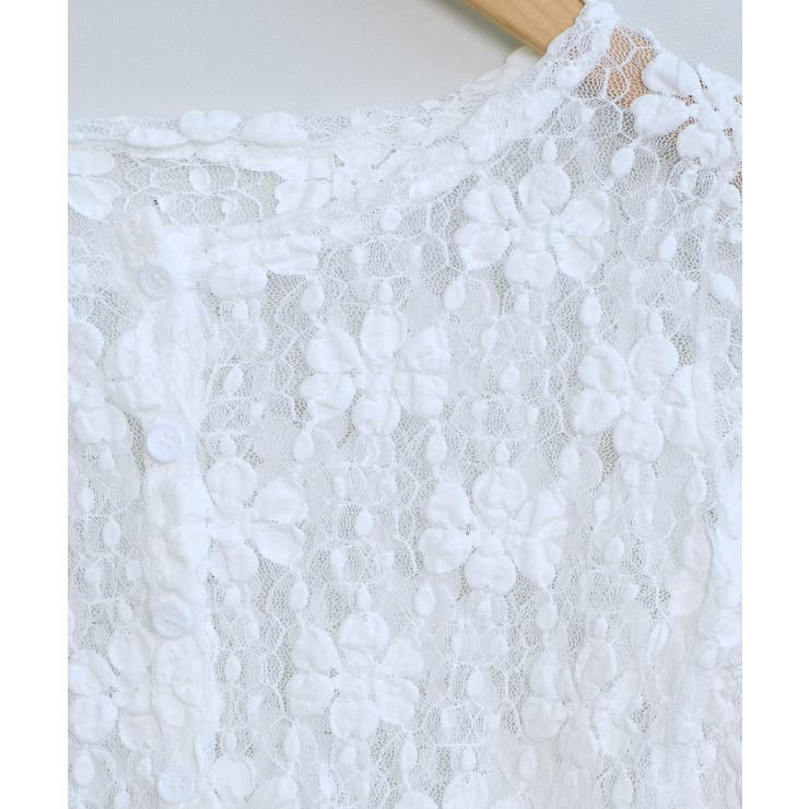 冬新作 フラワーレース ショート丈 | ShopNikoNiko | 詳細画像16 