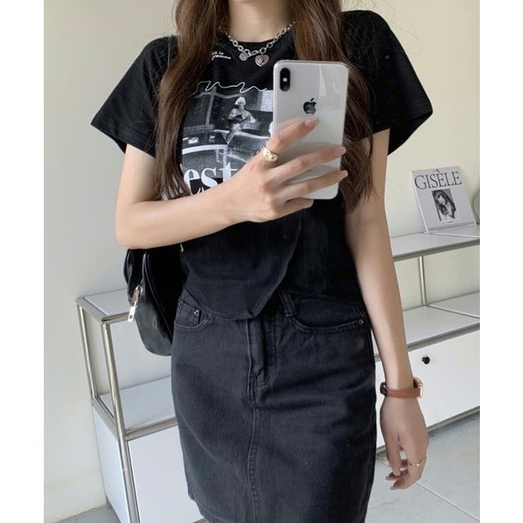 冬新作 フォトプリント アシンメトリー | ShopNikoNiko | 詳細画像8 