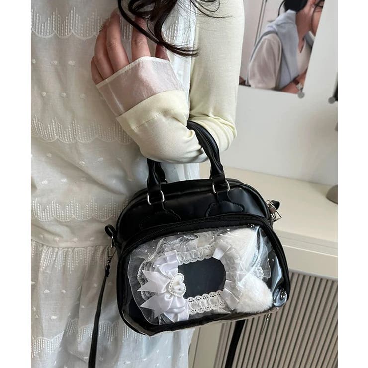 冬新作 PUレザー ミニボストン | ShopNikoNiko | 詳細画像6 