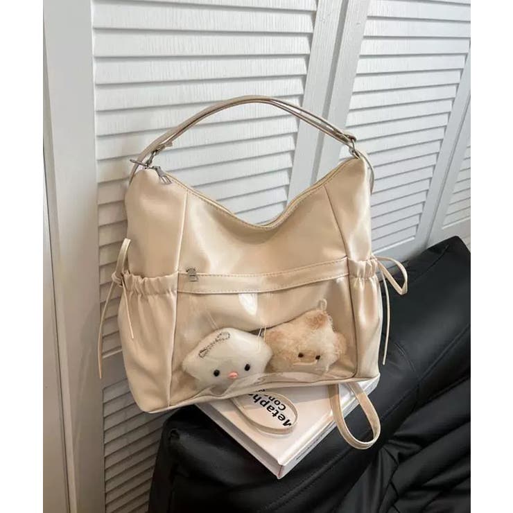 冬新作 サイドリボン クリアポケット付き | ShopNikoNiko | 詳細画像10 