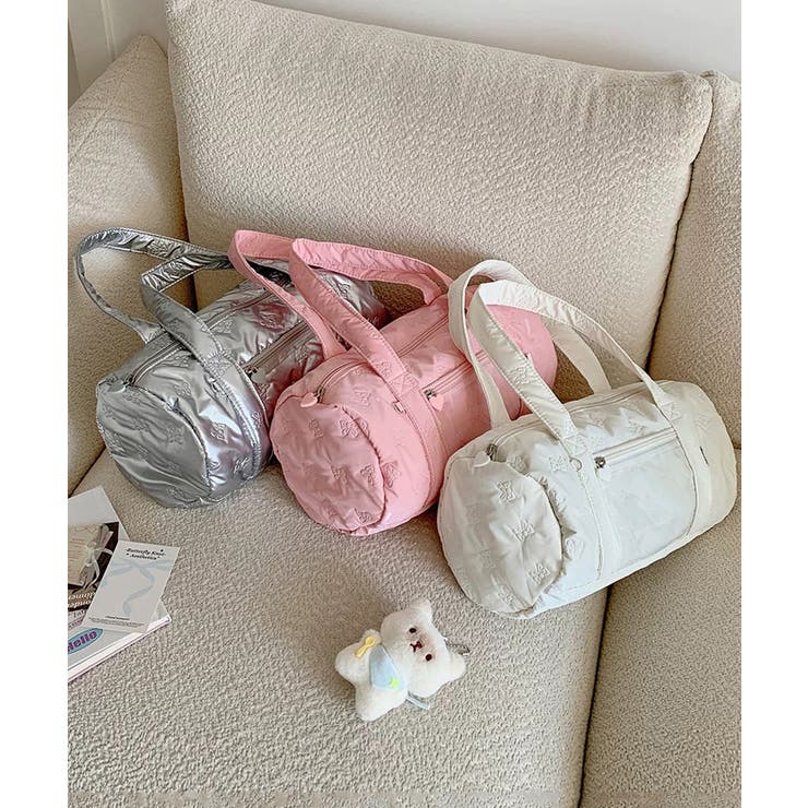 冬新作 リボンキルティング クリアポケット付き | ShopNikoNiko | 詳細画像7 