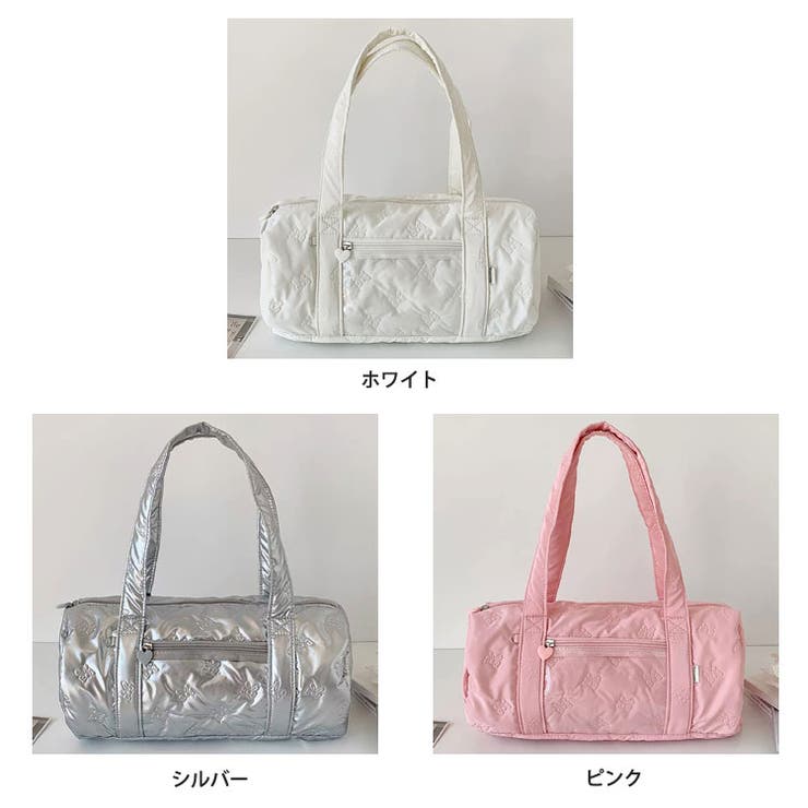 冬新作 リボンキルティング クリアポケット付き | ShopNikoNiko | 詳細画像2 