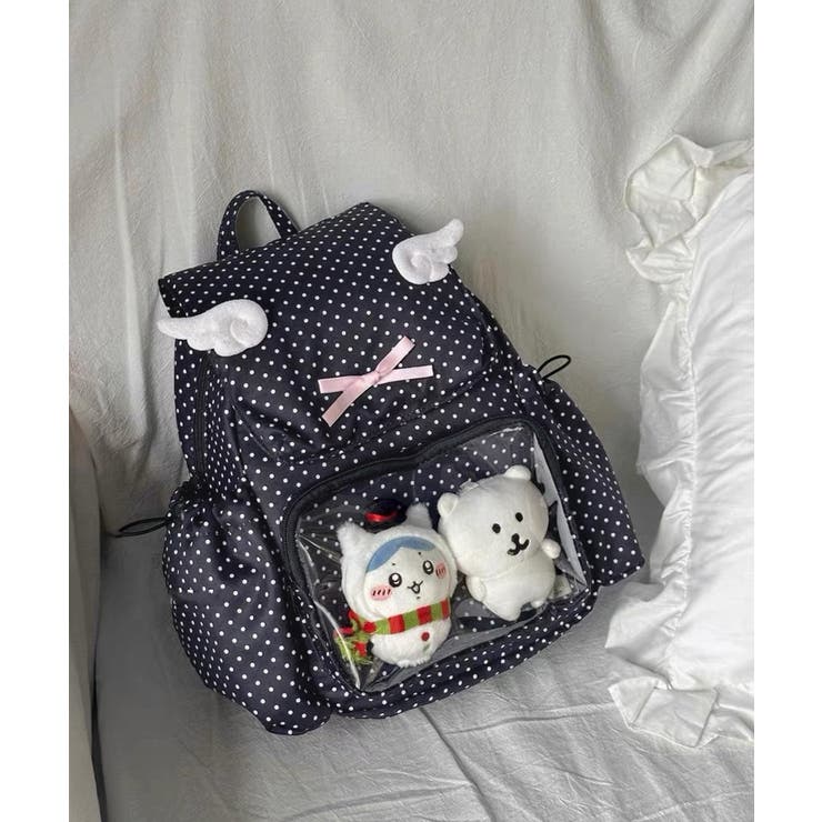 冬新作 ドット柄 クリアポケット付き | ShopNikoNiko | 詳細画像11 