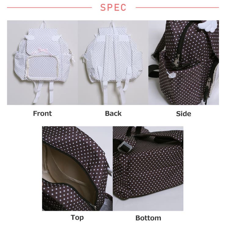 冬新作 ドット柄 クリアポケット付き | ShopNikoNiko | 詳細画像23 