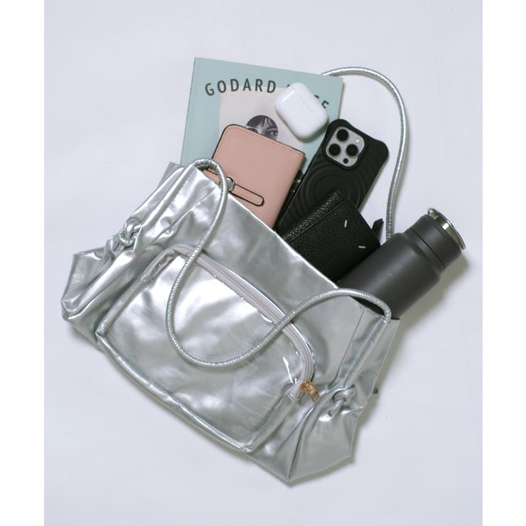 冬新作 ダブルハンドル クリアポケット付き | ShopNikoNiko | 詳細画像19 