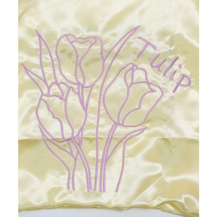 冬新作 チューリップ刺繍 サテン | ShopNikoNiko | 詳細画像35 