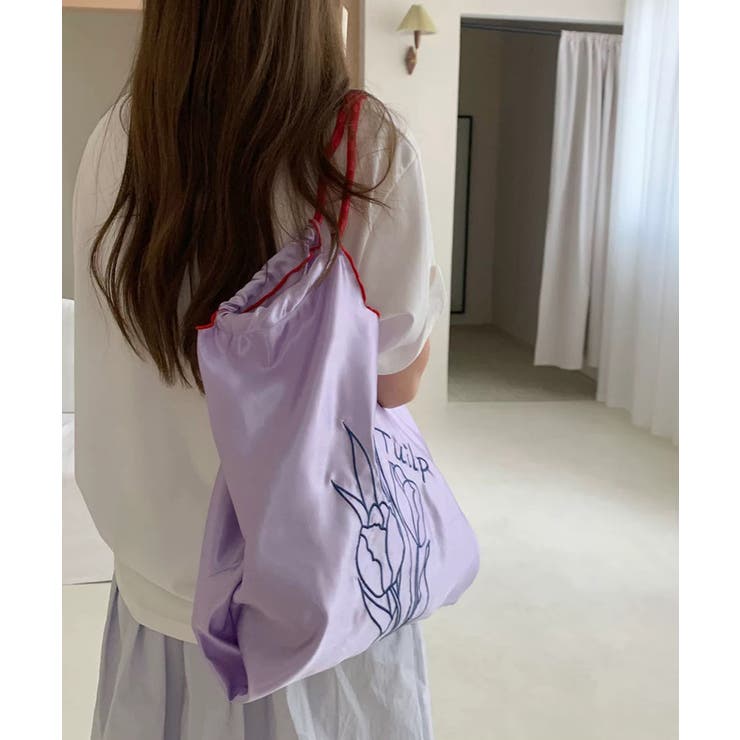 冬新作 チューリップ刺繍 サテン | ShopNikoNiko | 詳細画像27 