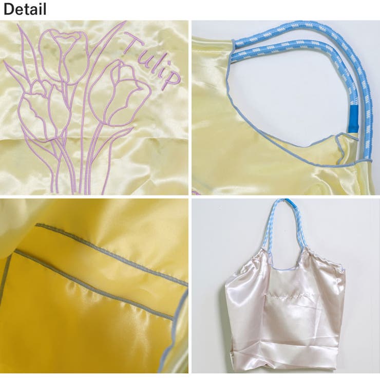 冬新作 チューリップ刺繍 サテン | ShopNikoNiko | 詳細画像39 