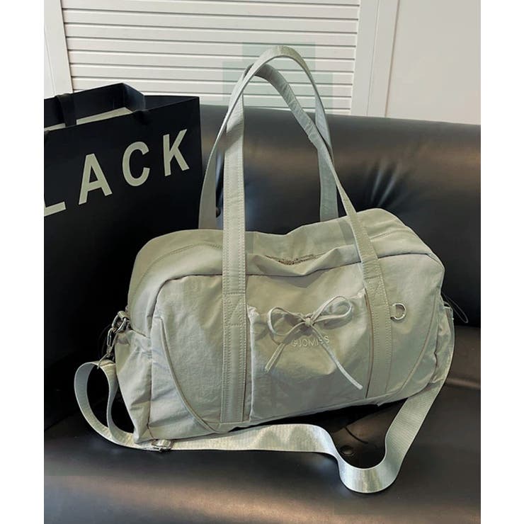 グレー | 冬新作 リボンデザイン キャリーオン | ShopNikoNiko