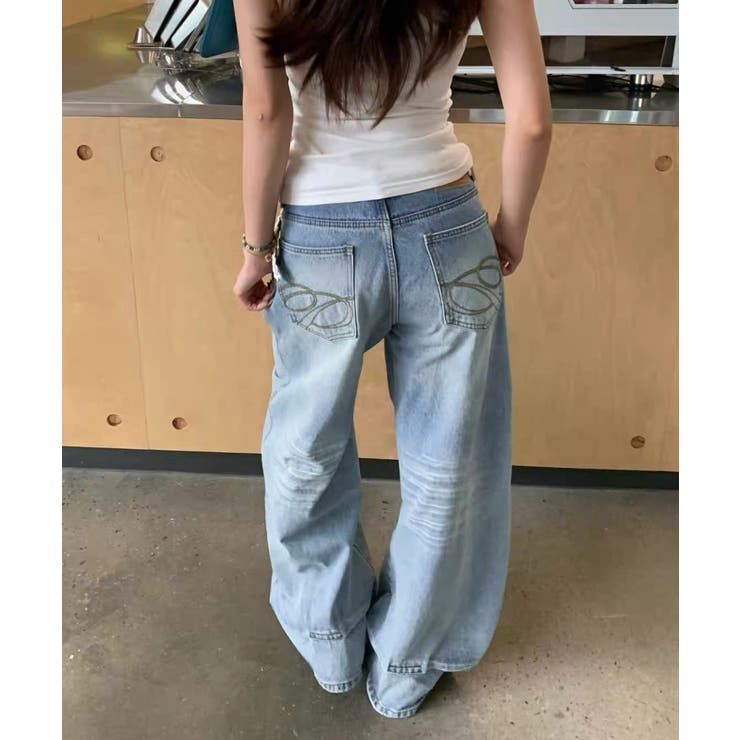 冬新作 バックポケットステッチ ローライズ | ShopNikoNiko | 詳細画像9 