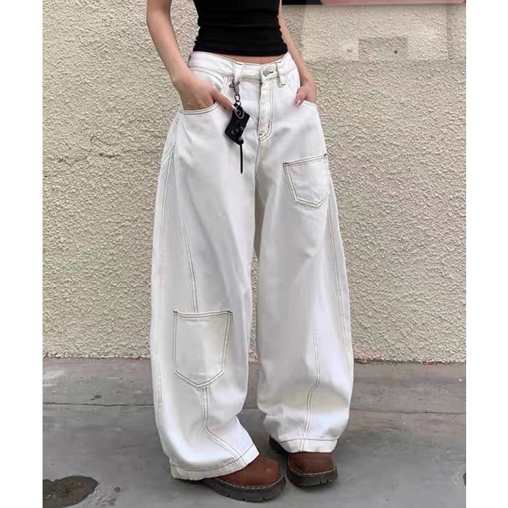 冬新作 ダブルポケット ローライズ | ShopNikoNiko | 詳細画像4 