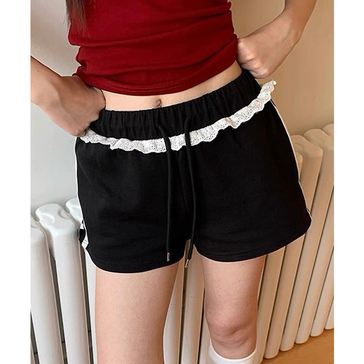 冬新作 レース付き サイドライン | ShopNikoNiko | 詳細画像5 