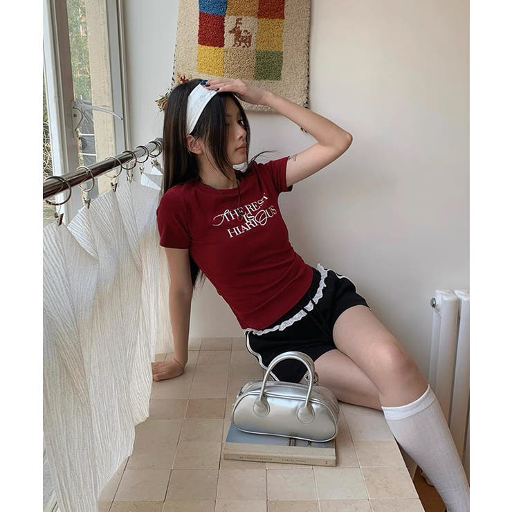 冬新作 レース付き サイドライン | ShopNikoNiko | 詳細画像8 