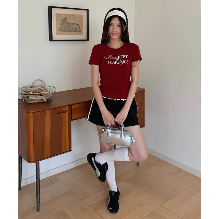 冬新作 レース付き サイドライン | ShopNikoNiko | 詳細画像9 