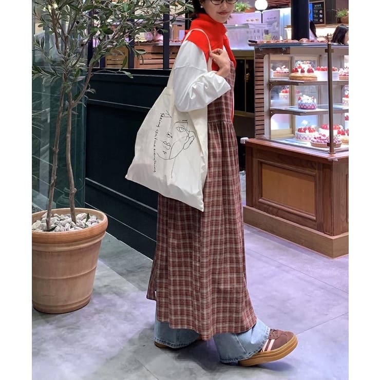 春新作 チェック柄 前後2WAY | ShopNikoNiko | 詳細画像9 