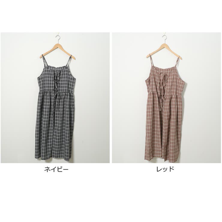 春新作 チェック柄 前後2WAY | ShopNikoNiko | 詳細画像2 