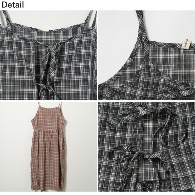 春新作 チェック柄 前後2WAY | ShopNikoNiko | 詳細画像18 