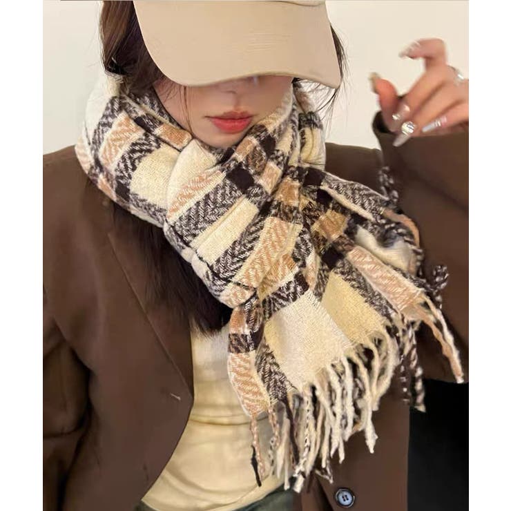 冬新作 チェック柄 ワッペン付き | ShopNikoNiko | 詳細画像8 