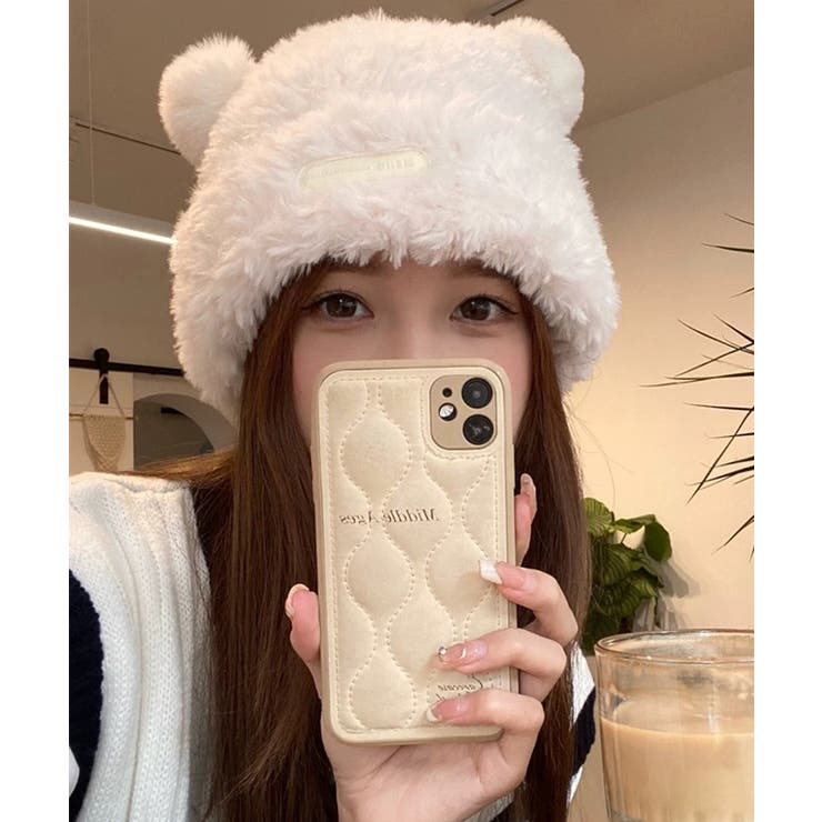 冬新作 くま耳付き シャギーニット | ShopNikoNiko | 詳細画像5 