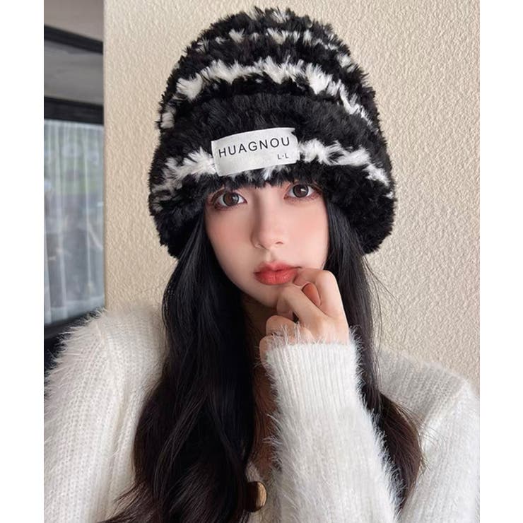 冬新作 ボーダー シャギーニット | ShopNikoNiko | 詳細画像4 