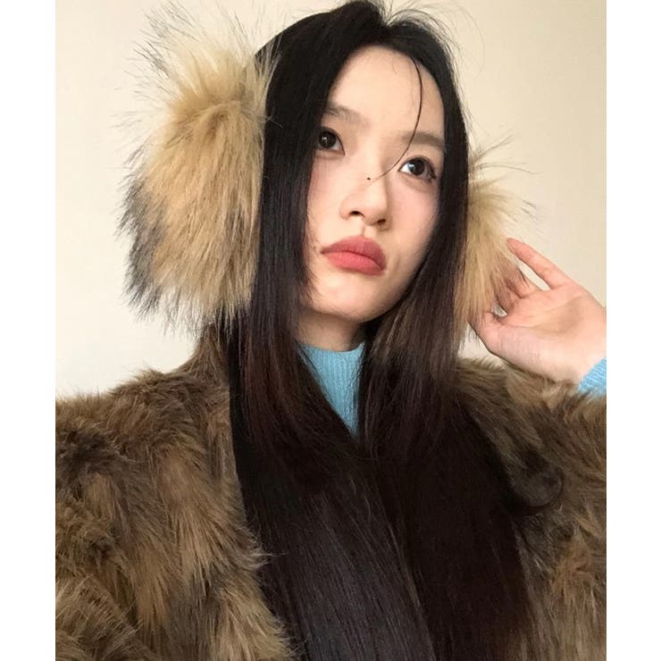 冬新作 ボリューム MIXフェイクファー | ShopNikoNiko | 詳細画像6 