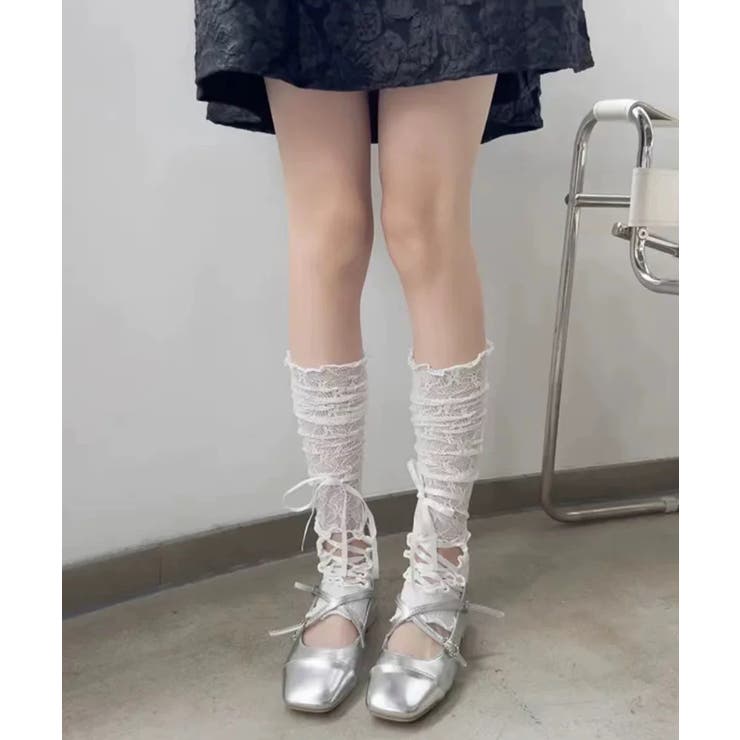 冬新作 レースアップ シアーレース | ShopNikoNiko | 詳細画像13 