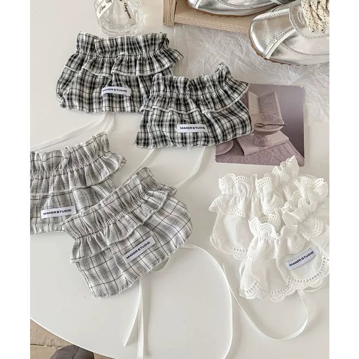 冬新作 ロゴワッペン付き シュシュ | ShopNikoNiko | 詳細画像5 