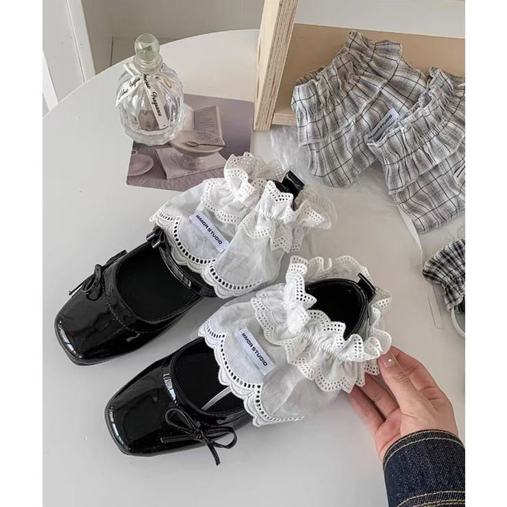 冬新作 ロゴワッペン付き シュシュ | ShopNikoNiko | 詳細画像6 