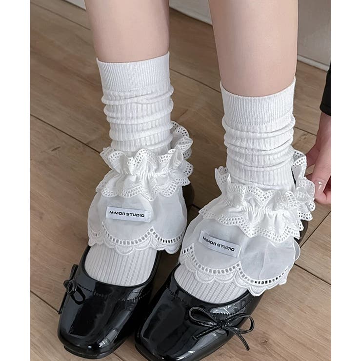 冬新作 ロゴワッペン付き シュシュ | ShopNikoNiko | 詳細画像7 