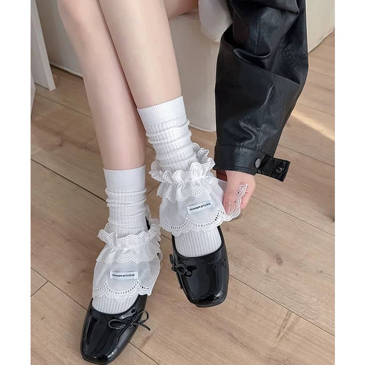 冬新作 ロゴワッペン付き シュシュ | ShopNikoNiko | 詳細画像8 