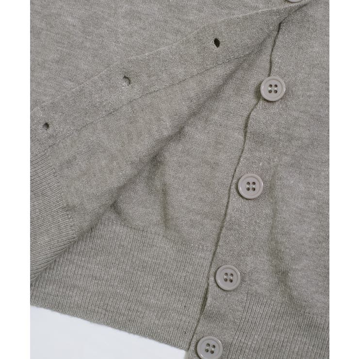 冬新作 ワンポイントリボン刺繍 ニットカーディガン | ShopNikoNiko | 詳細画像21 