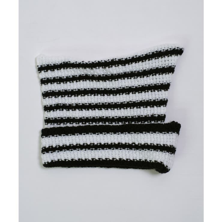 冬新作 猫耳 ボーダー | ShopNikoNiko | 詳細画像8 