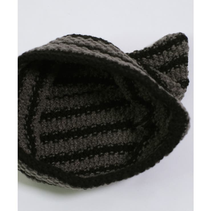 冬新作 猫耳 ボーダー | ShopNikoNiko | 詳細画像11 