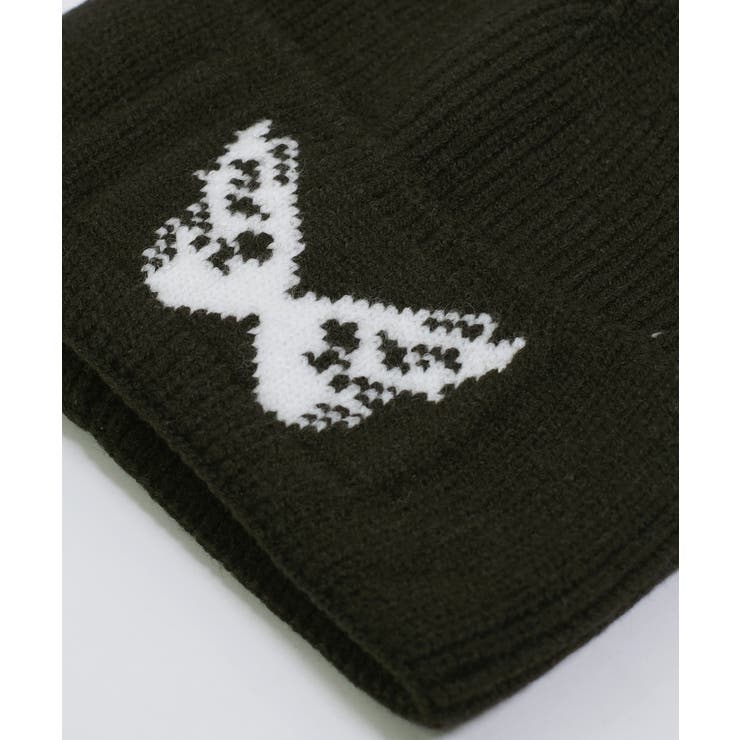 冬新作 バタフライモチーフ ビーニーニット帽 | ShopNikoNiko | 詳細画像12 