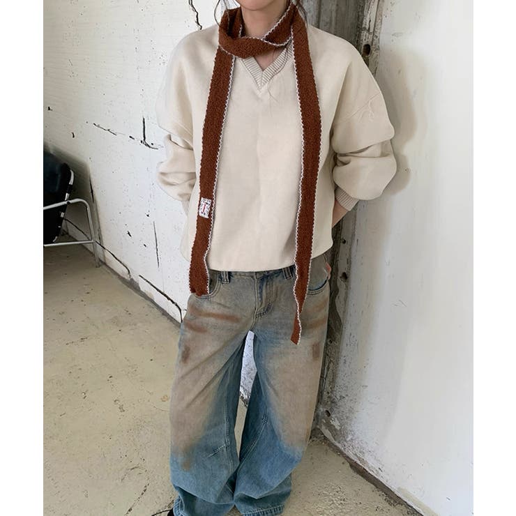 秋新作 ステッチ レースワッペン付き | ShopNikoNiko | 詳細画像10 