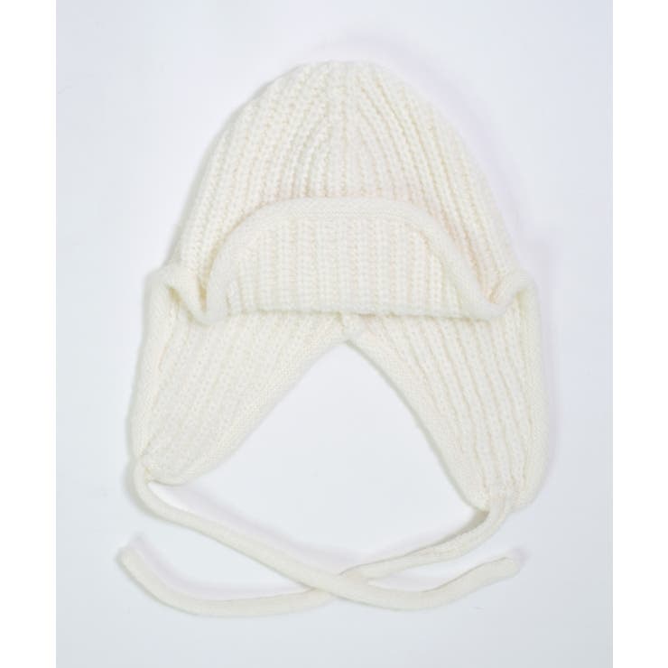 冬新作 ストラップ付き フライトニットキャップ雪遊び | ShopNikoNiko | 詳細画像9 