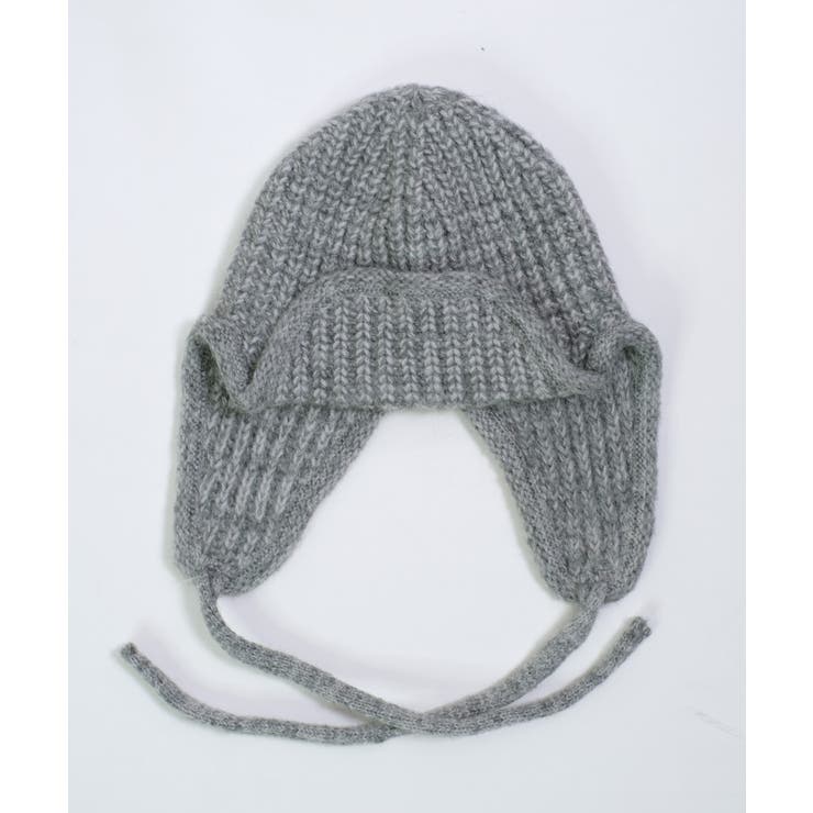 冬新作 ストラップ付き フライトニットキャップ雪遊び | ShopNikoNiko | 詳細画像10 