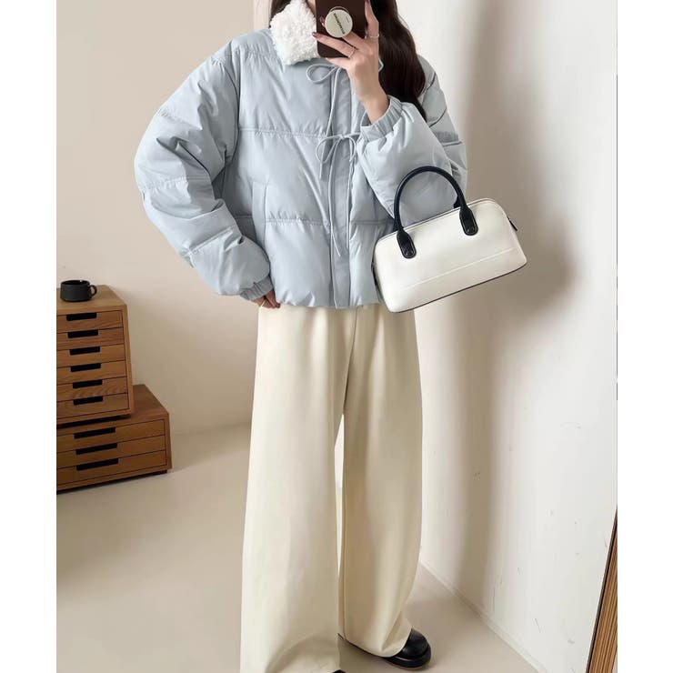 冬新作 リボンデザイン ボアカラー | ShopNikoNiko | 詳細画像9 