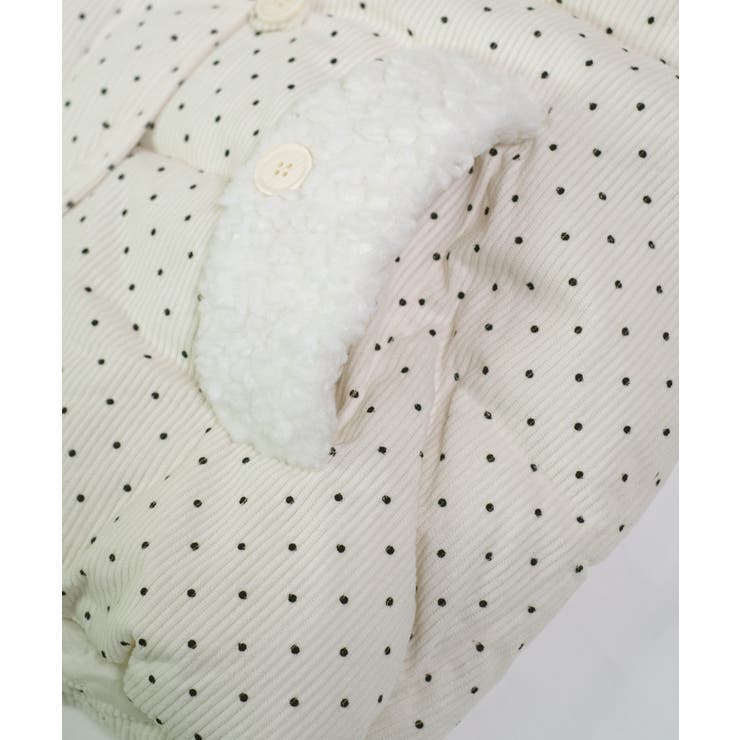 冬新作 ドット柄 ボアカラー | ShopNikoNiko | 詳細画像15 