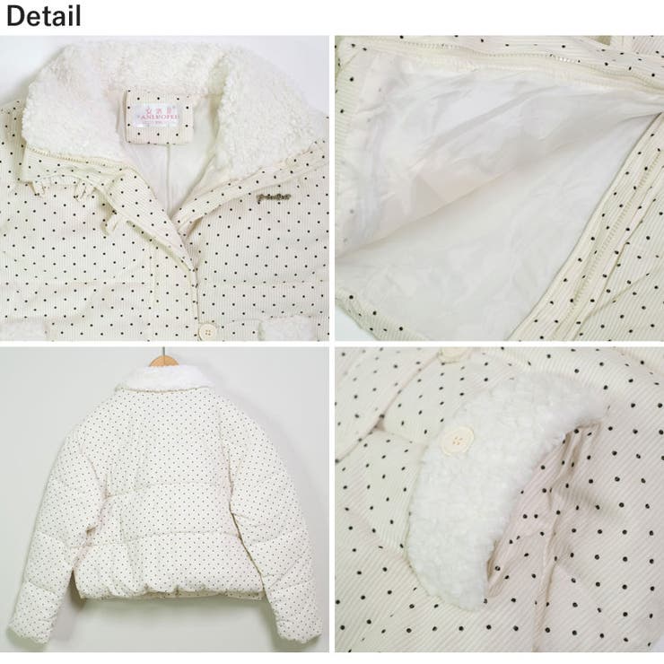 冬新作 ドット柄 ボアカラー | ShopNikoNiko | 詳細画像18 