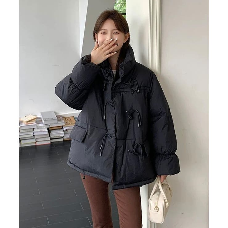 冬新作 トグルボタン スタンドカラー | ShopNikoNiko | 詳細画像9 