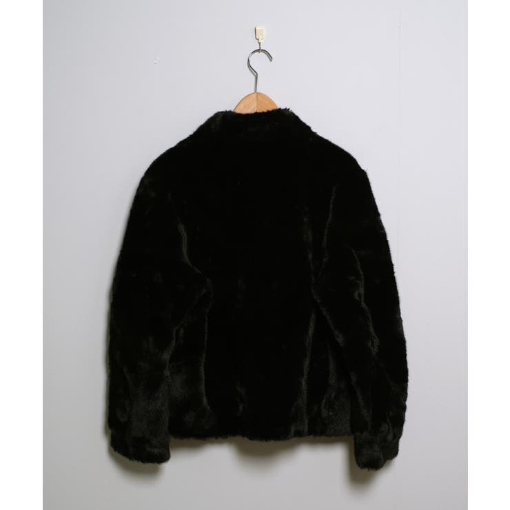 冬新作 スタンドカラー フェイクファーブルゾン海外コーデ | ShopNikoNiko | 詳細画像13 