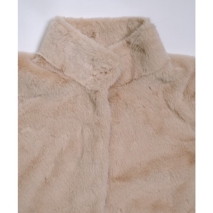 冬新作 スタンドカラー フェイクファーブルゾン海外コーデ | ShopNikoNiko | 詳細画像14 