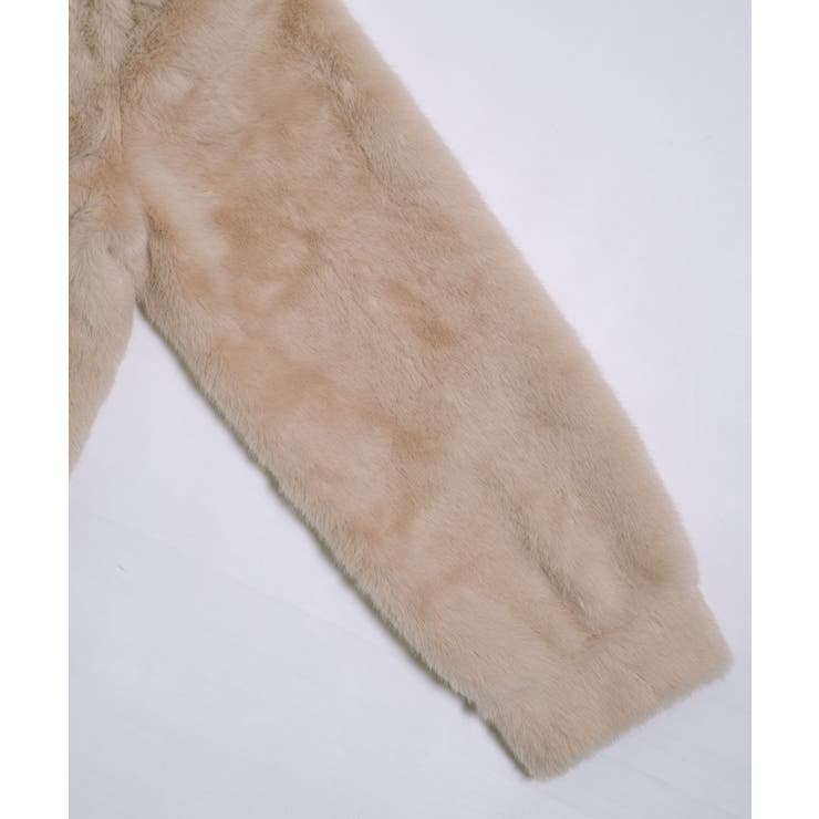 冬新作 スタンドカラー フェイクファーブルゾン海外コーデ | ShopNikoNiko | 詳細画像18 