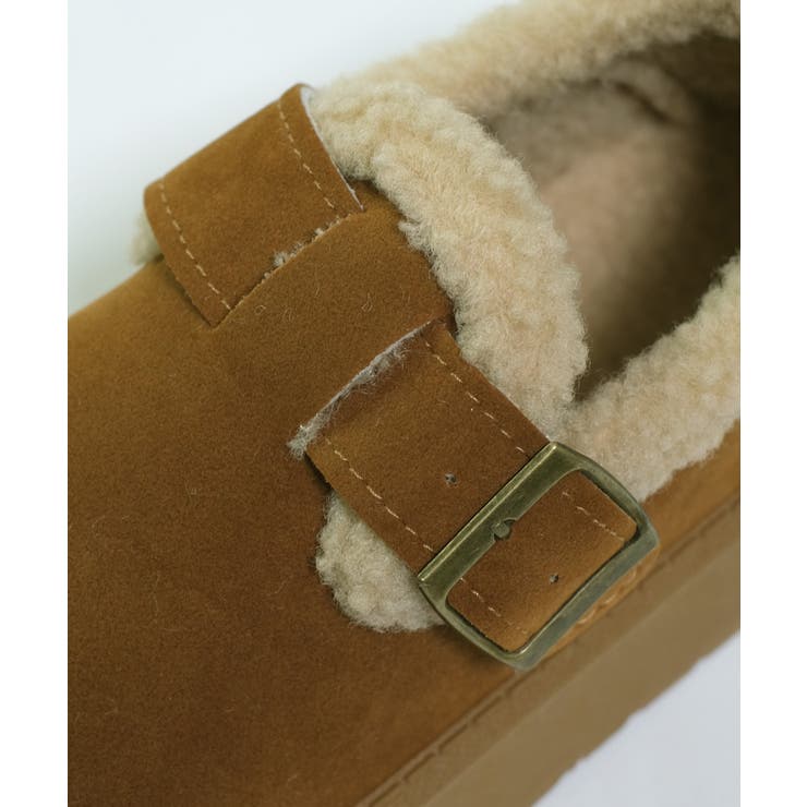 冬新作 フェイクムートン ベルトデザイン | ShopNikoNiko | 詳細画像18 