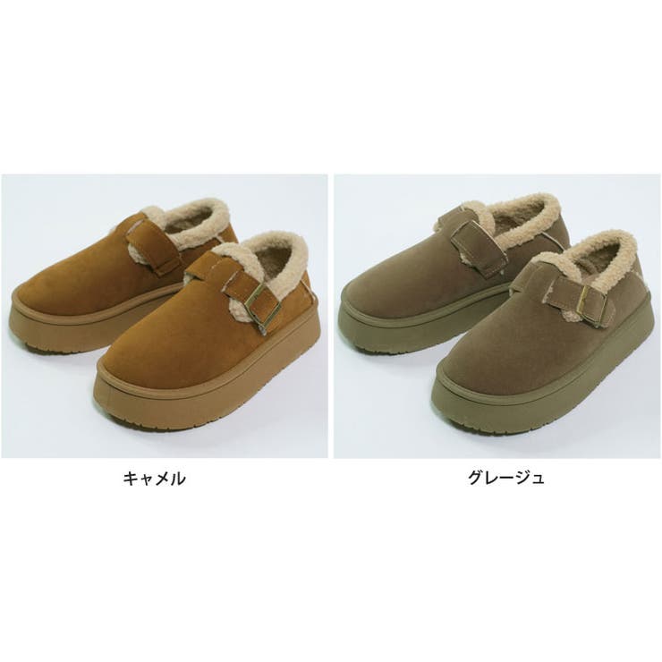 冬新作 フェイクムートン ベルトデザイン | ShopNikoNiko | 詳細画像2 