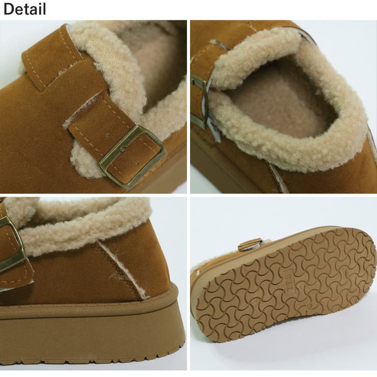 冬新作 フェイクムートン ベルトデザイン | ShopNikoNiko | 詳細画像21 